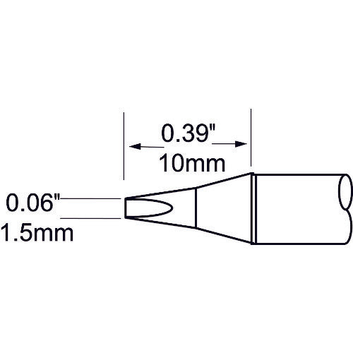 Metcal MFR-1110/2210 Series Chip Cartridge SFP-CH15 1 Piece