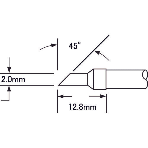 Metcal MX Series Tip Cartridge STTC-J102C 1 piece