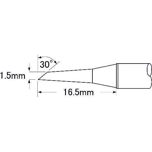 メトカル Metcal MFR−1110・2210シリーズ チップカートリッジ SFP-DRH15 1 本