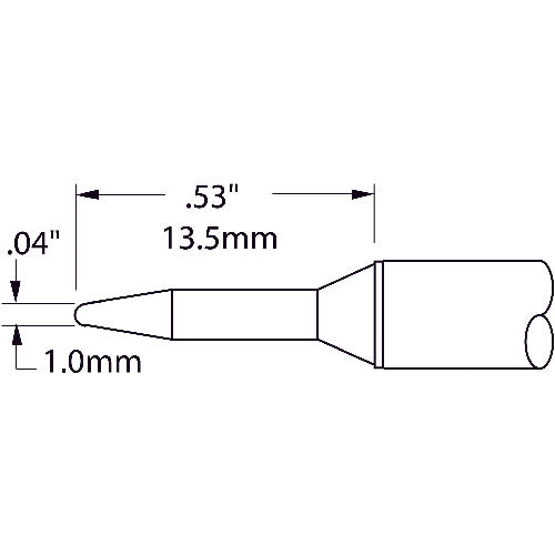 Metcal MX Series Tip Cartridge STTC-001 1 piece