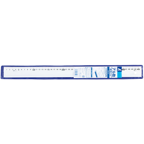Shinwa Aluminum Ruler - Alusuke - 45cm - White 65426 1 piece