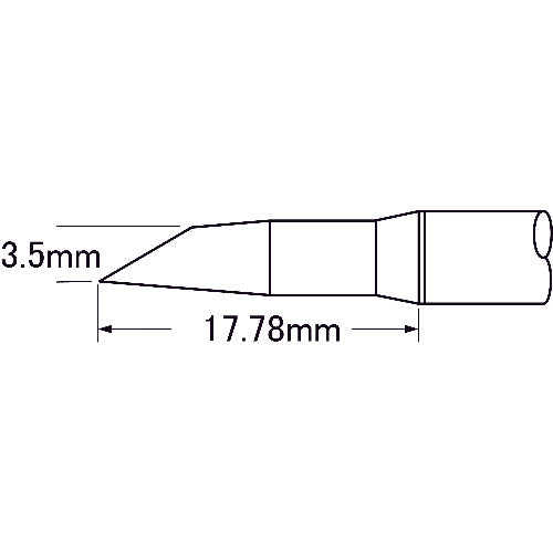 メトカル Metcal MFR−1110・2210シリーズ チップカートリッジ SFP-DRH35 1 本