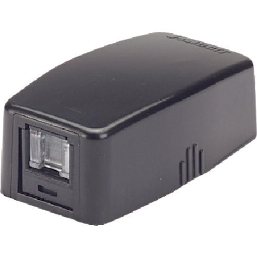 PANDUIT 【売切廃番】CAT6スプリングシャッター付きローゼットキット 1個口 黒 JOQ1H600BL JOQ1H600BL 1 個