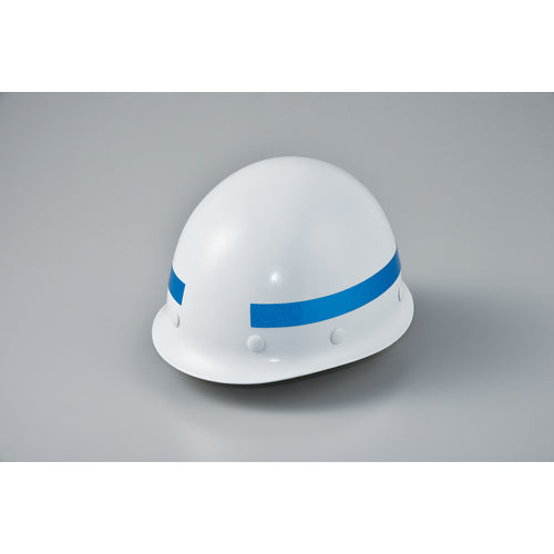 Midori Juji Helmet Bow Line Tape Blue (Light) HLY-LBL 20mm Width x 260mm 10 Pieces Reflective Type 235147 1 Set