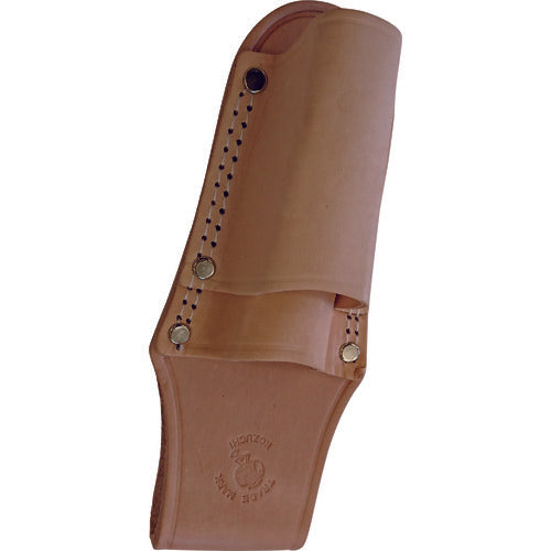 Kozuchi Tanned Leather Pliers Holder, 2-tier, Double-stitched, Embossed, SP-04, 1 pc