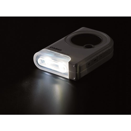 카시오 LED 라이트 부착 전파 두기 시계(디지털 클락) DQD-410J-7JF 1개