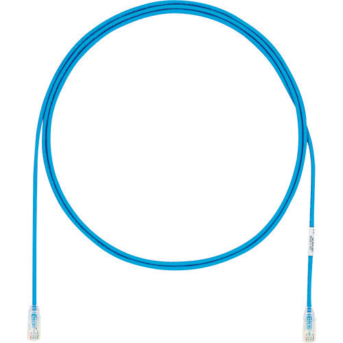 PANDUIT カテゴリ6細径パッチコード 0.5m 青 UTP28SP0.5MBU UTP28SP0.5MBU 1 本