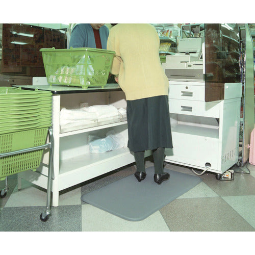 テラモト スタンディングマット2 灰 500×600mm MR-062-522-5 1 枚