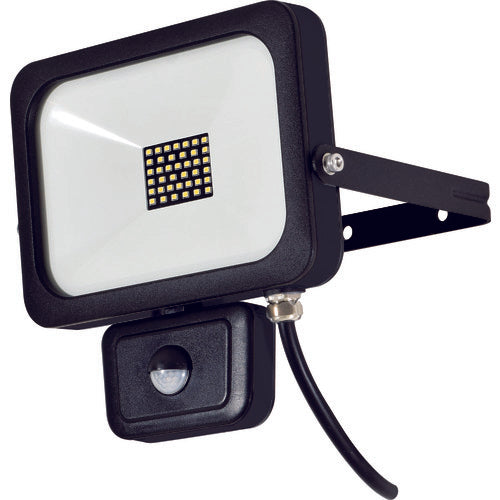NICHIDO LEDセンサーライト フラットセンサーライト 30W 屋外型 2500Lm SLS-F30W 1 台