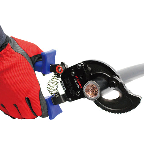 MARVEL ラチェットケーブルカッター(銅線専用) 全長262mm MRC325 1 丁