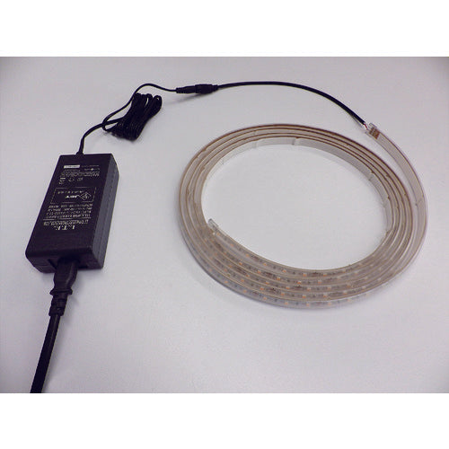 トライト LEDテープライト Viewdi 16.6P 5000K 3m巻 ACアダプタ−付 TLVD503-16.6P-3-AD 1 S