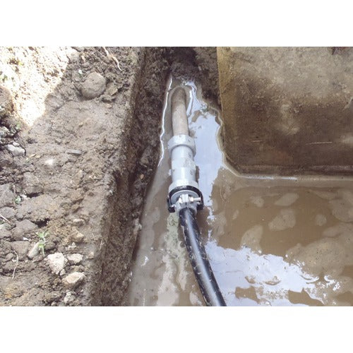 SK Kawanishi Lead Pipe Type 2 x Polyethylene Pipe Different Type Joint SKX Lead Pipe Different Type Socket P25 x L2-25 SKX-S-P25XL25 1 pc