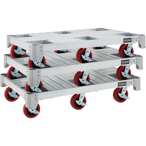 하세가와 알루미늄 운반차 이튼 대차 6륜 NAC6-1275A 1대