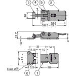 SUGATSUNE (120028716) SCC-TF30 Stainless steel small fastener SCC-TF30 1 piece