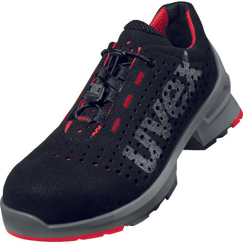 UVEX Low Shoes Black/Red 30.0cm 8546.6-46 1 pair