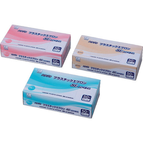 ハクゾウメディカル ハクゾウプラスチックエプロンSE プレミアム 3024122 1 箱