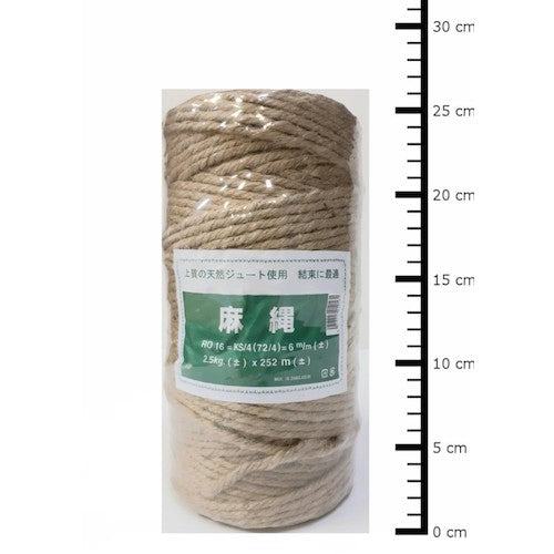 伝蔵 麻縄 6mm KS−4 R016 1 個