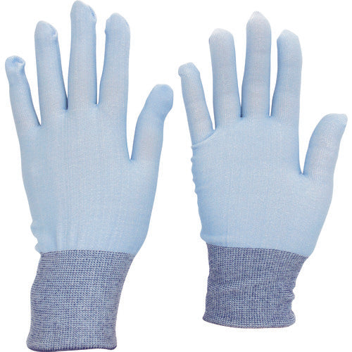 Midori Anzen Cut-Resistant Gloves Cut Guard 182 Blue Thinnest Type S CUT GUARD-182-BL-S 1 Pair