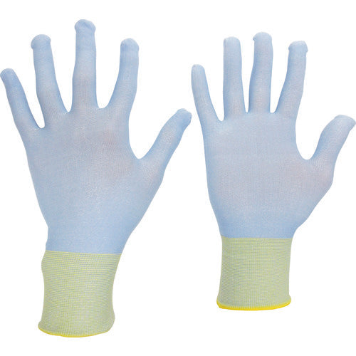 Midori Anzen Cut-Resistant Gloves Cut Guard 182 Blue Thinnest Type L CUT GUARD-182-BL-L 1 Pair