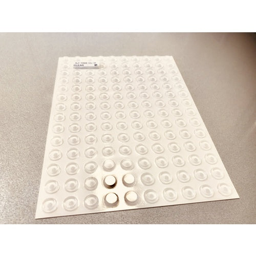 3M バンポン 低表面エネルギー材料接着用 SJ1096CL−HT 140粒×1シート SJ1096CL-HT CLEAR 1 SHT