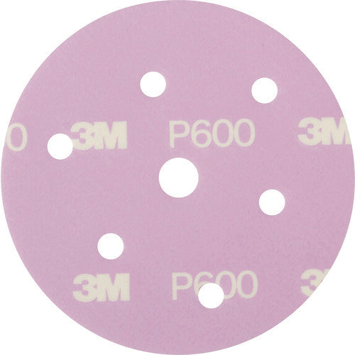 3M Soft Disc with Holes, 125mm Diameter, #600, 50 Pieces, A/SOFT DISC A600R, 1 Box