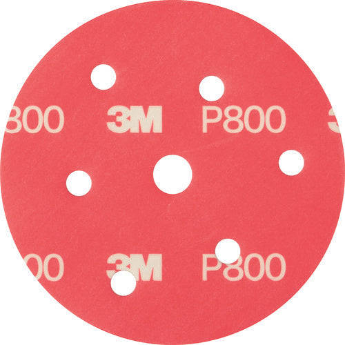 3M Soft Disc with Holes, 125mm Diameter, #800, 50 Pieces, A/SOFT DISC A800R, 1 Box