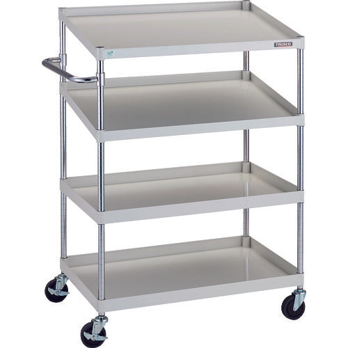 TRUSCCO 툴 왜건 피닉스 왜건 소음 900X600XH1300 2단 경사 2단 부착 화이트 PEW-1292N2-W 1대