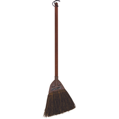 Nippon Cleantec Broom Red Fern Short Handle Wooden Handle 192345 1 pc