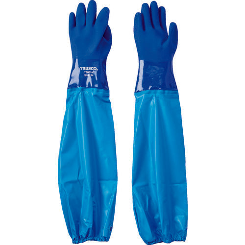 TRUSCO 팔 커버 부착 내유 장갑 M 사이즈 TTGC-M 1 쌍