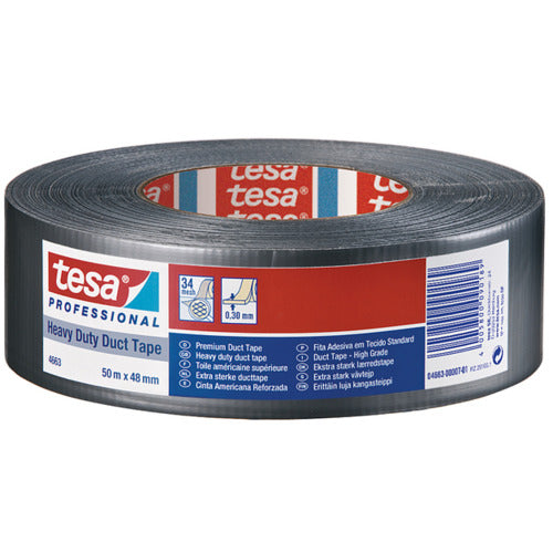 tesa ダクトテープ 48mmx50m 4663-48-50 1 巻
