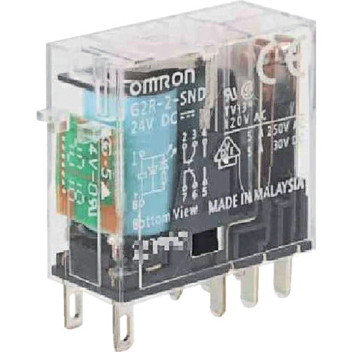 OMRON 一般リレー G2R-2-SND DC24 1 個