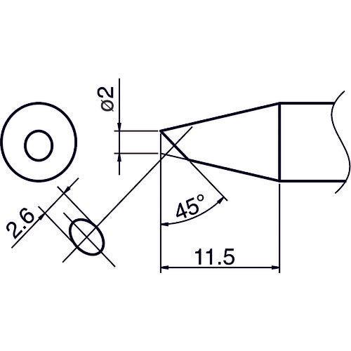 백광 흙손끝/SSBC2형 T33-SSBC2 1개
