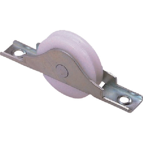 Yokozuna U Stainless Steel Rail Door Roller, Iron Frame, Duracon (R) Roller, 40mm, Flat, DDU-0402, 1 pc