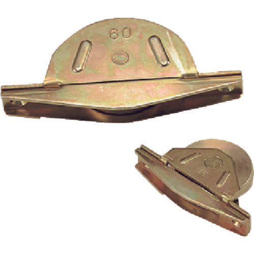 ヨコヅナ ベアリング入鉄底車 75mm 袖 ZGM-0753 1 個