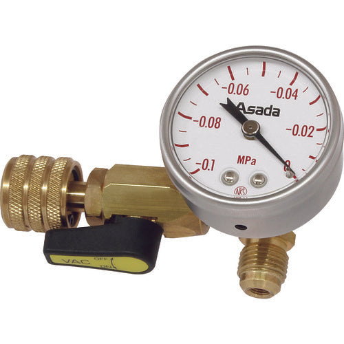 Asada 싱크 게이지 부착 밸브 S(충전식 진공 펌프용) VP051 1개