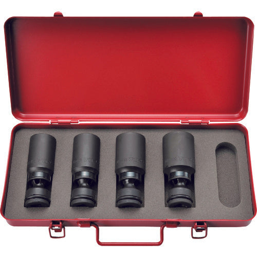 TOP インパクトレンチ用ユニバーサルソケットセット PUS-2632S 1 S