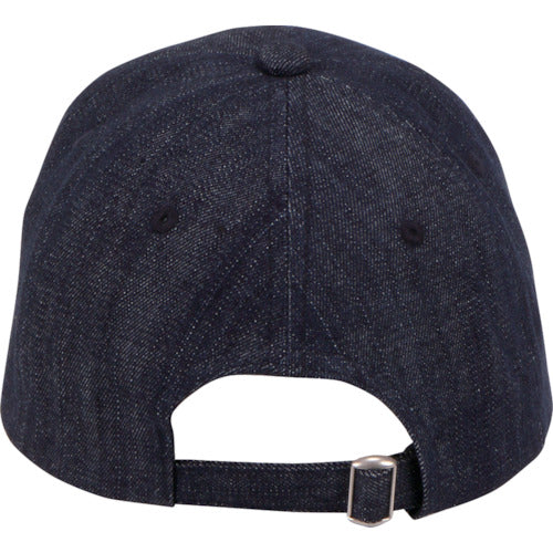 카지메이크 6509 데님 육방 캡 블랙 프리 6509-91-F 1개