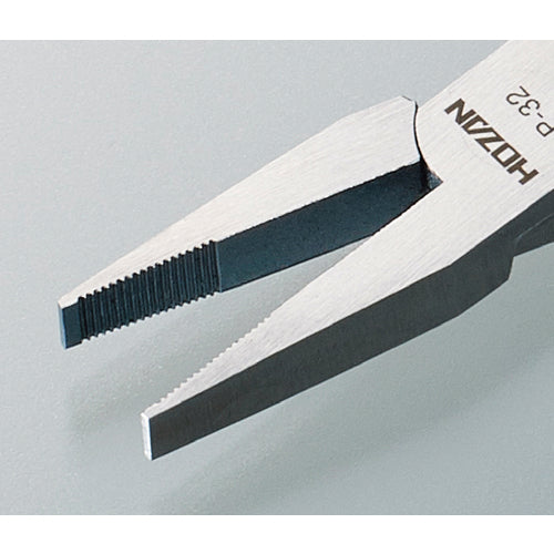 HOZAN Radio Pliers (Stainless Steel) Miniature Lead Pliers Total Length 116.5mm P-32 1 Piece