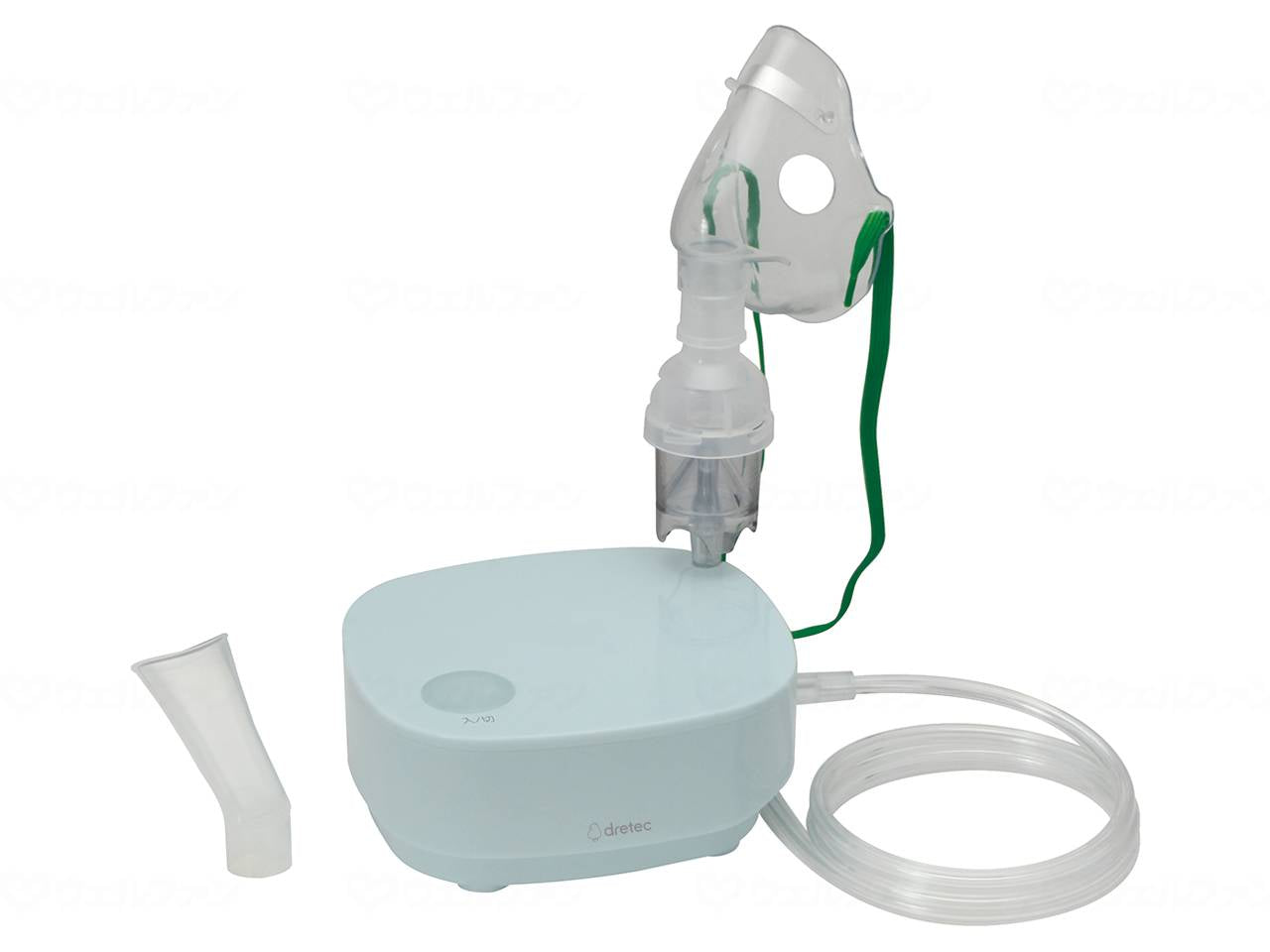Dretec Compressor Type Nebulizer White