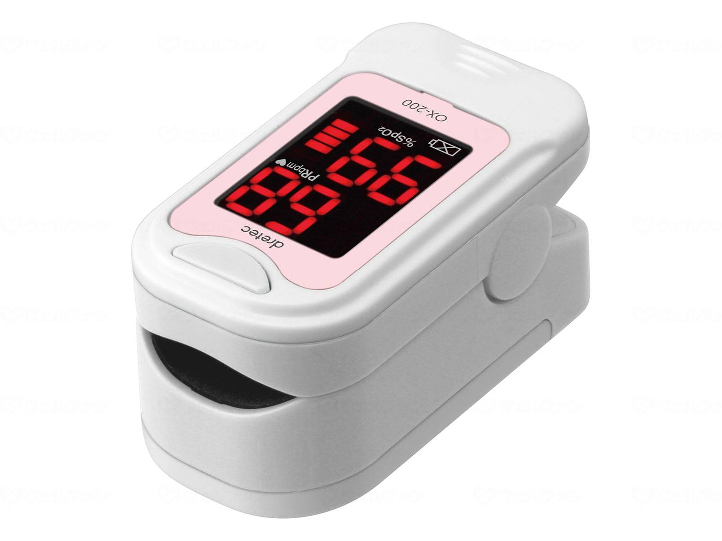 DRITECH Pulse Oximeter Pink