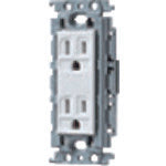 Panasonic 코스모 와이드 접지 더블 콘센트 WTF13124WK 1 개