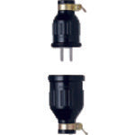 Panasonic 2P15A防水ゴムコードコネクタ WA3215K 10 個