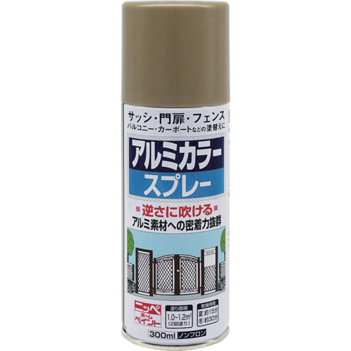 니페 알루미늄 칼라 스프레이 300ml 스테인 칼라 메탈릭 HTE114-300 4976124326103 1개