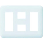 Panasonic ワイド21コンセントP8コ用(3+2+3 WTF7088W 1 個