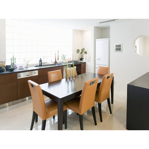 RHYTHM 電波時計(デジタル表示)(掛置兼用) 温湿度計付き マンスリーカレンダー 白 279×279×30mm 8RZ205SR03 1 個