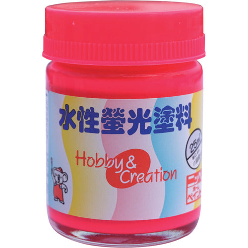 Nippon Paint Water-Based Fluorescent Paint 25ml Pink HSC005-25 49364941 1 pc