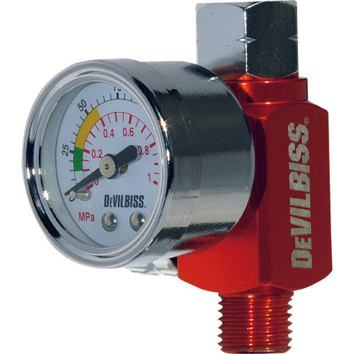 DeVilbiss Gun Hand Air Valve (with Gauge) HAV-503-B 1 pc