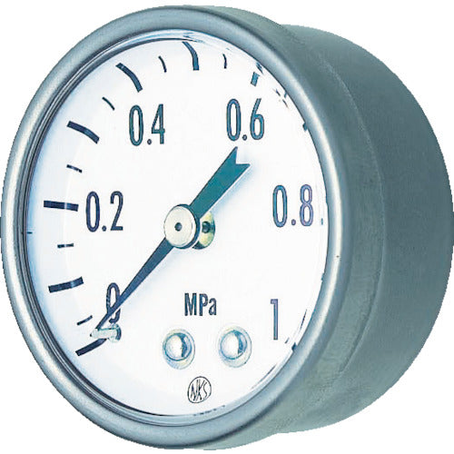 Nagano Compact pressure gauge Pressure range (MPa): 0 to 0.7 GK25-271-0.7MP 1 unit