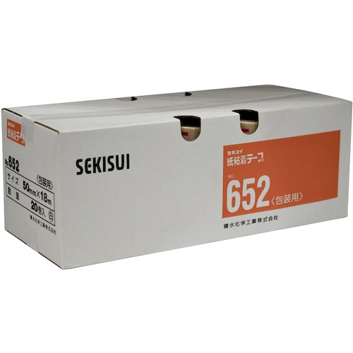 Sekisui Paper Adhesive Tape #652 50X18 K652X09 1 roll