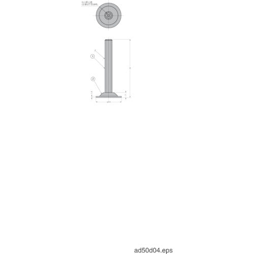 SUGATSUNE (200140063)AD−501−60Gアジャスター AD-501-60G 1 個